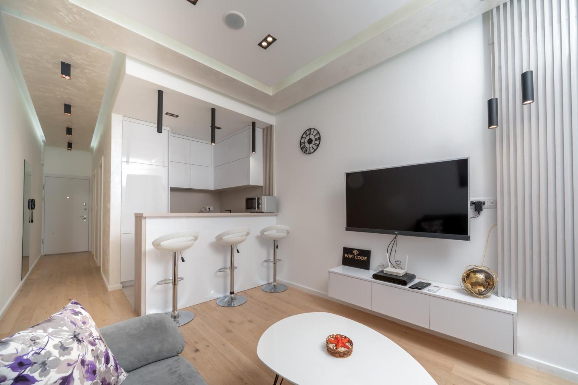 Bar Exclusiv Soho City Residence Bagian luar foto